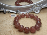 Strawberry Quartz Bracelet for Love & Confidence | Rhythearth - Image 2