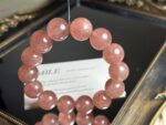 Strawberry Quartz Bracelet for Love & Confidence | Rhythearth - Image 4