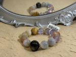 Amethyst & Tiger's Eye Bracelet for Protection | Rhythearth - Image 4