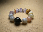 Amethyst & Tiger's Eye Bracelet for Protection | Rhythearth - Image 3