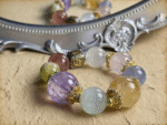 Find Calm & Connection: Fluorite & Amethyst Bracelet | Rhythearth - Image 3