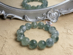 Green Fluorite Bracelet for Clarity & Creativity | Rhythearth - Image 6
