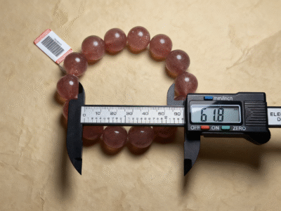 Strawberry Quartz Bracelet for Love & Confidence | Rhythearth - Image 6