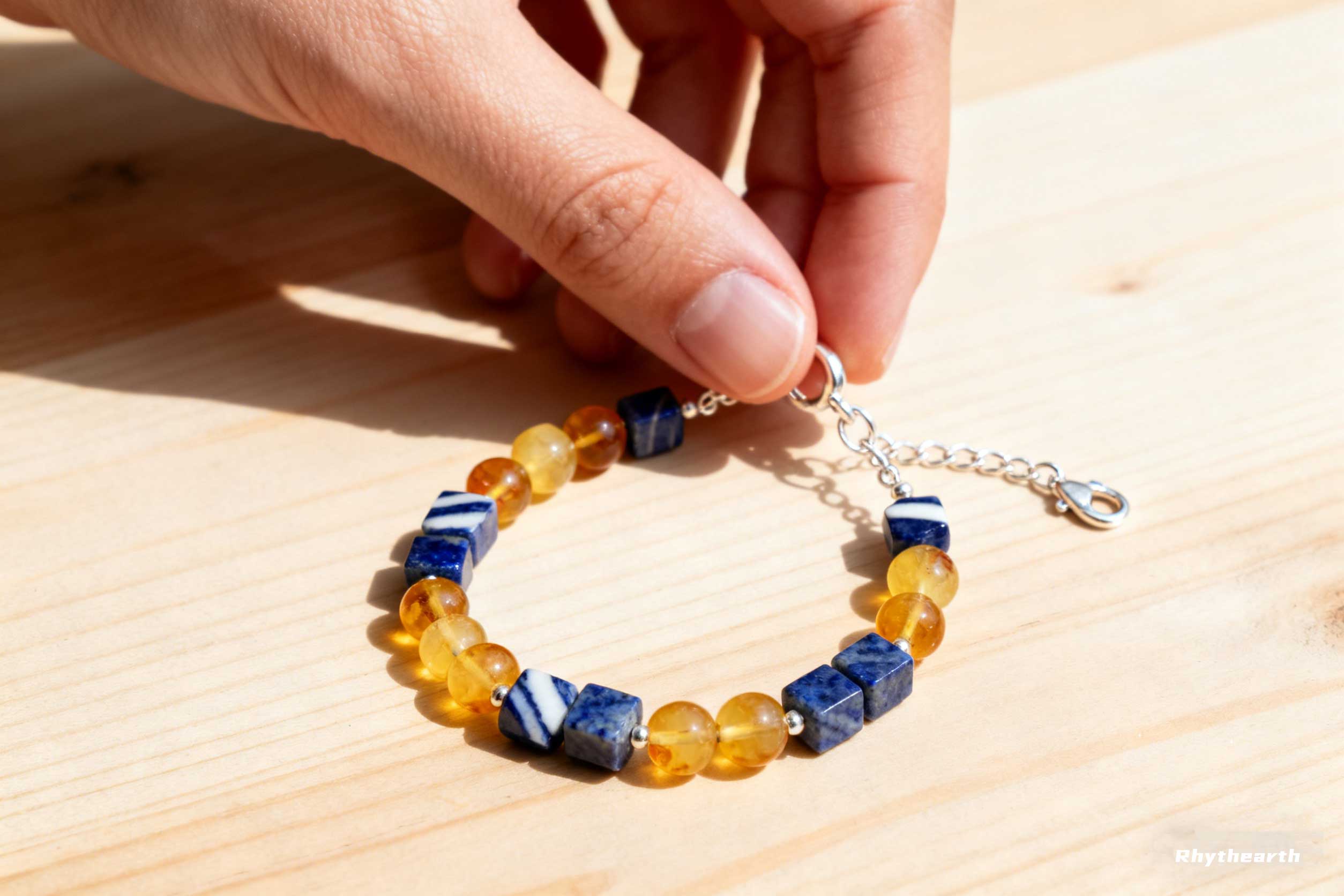 Acute Anxiety Sodalite+Amber (Stop Panic in Its Tracks)